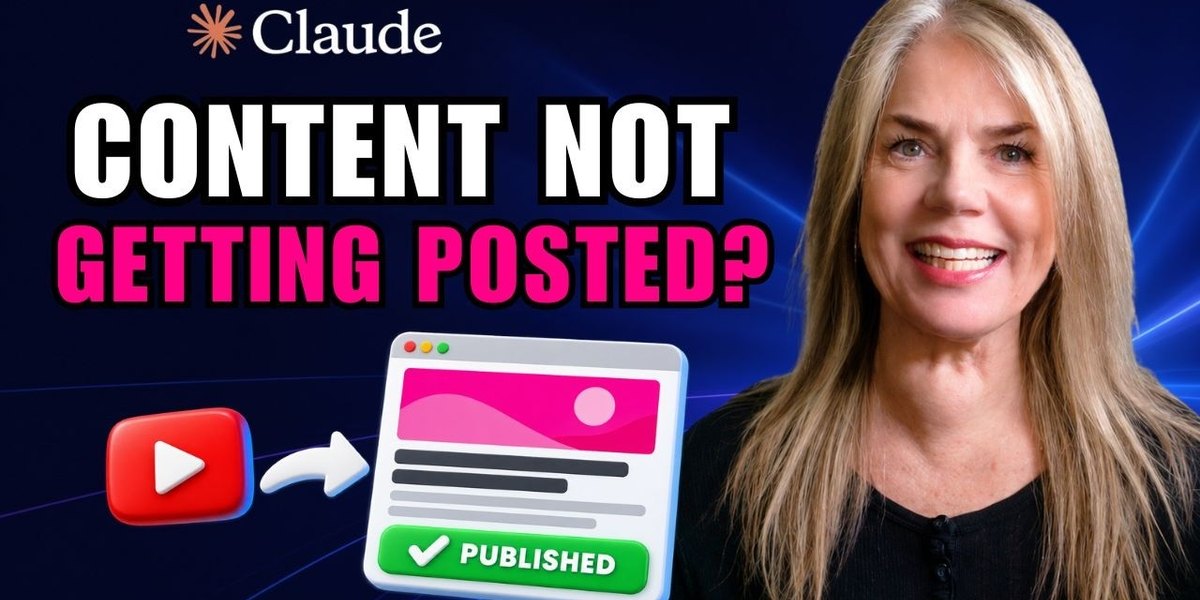 Articles Traci Gurney beside a YouTube logo with an arrow pointing to a web page marked Published